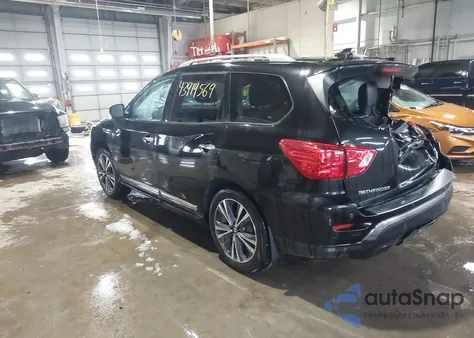 2020 Nissan Pathfinder Platinum 4Wd from USA, damaged, VIN 5N1DR2DM9LC575695